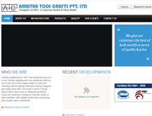 Tablet Screenshot of amrithatoolcrafts.com